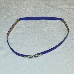 Ladies Talbots blue belt